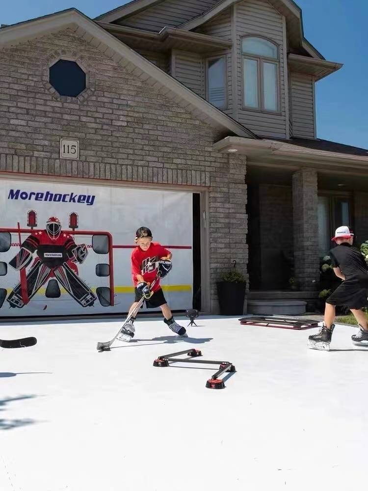 Simulation Iceboard ice hockey training board can be used on ice shoe ice brick house skating rink training shooting padding board