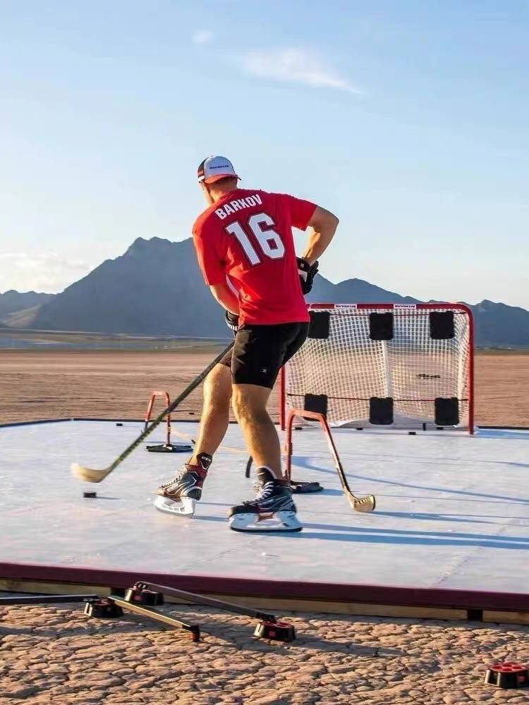 Simulation Iceboard ice hockey training board can be used on ice shoe ice brick house skating rink training shooting padding board
