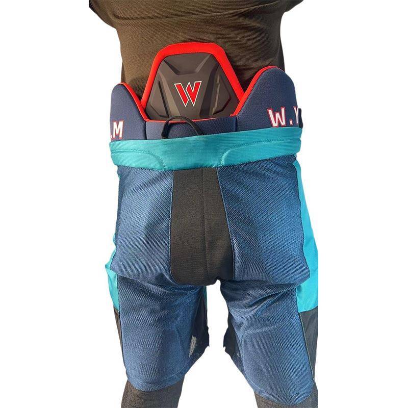 Outdoor sports dry land hockey protective gear thickened anti -torn anti -tear adult terrestrial ice hockey prevention pants
