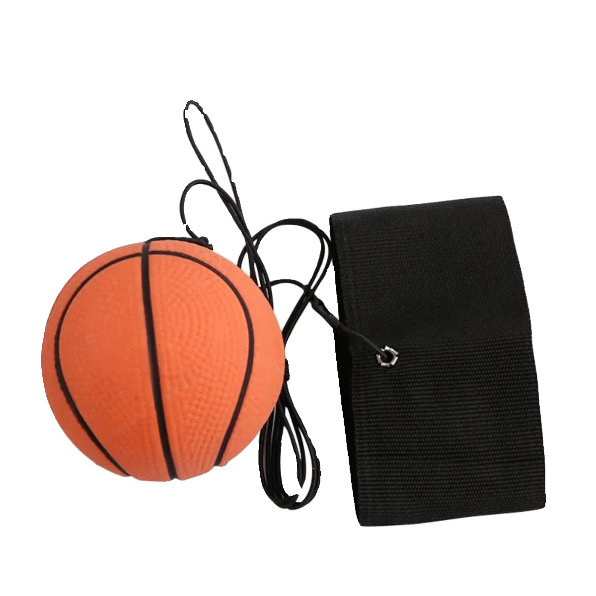 Magic ball rubber-bouncing hand-eyes coordinating the training of wristball seniors on the outside of their wrists