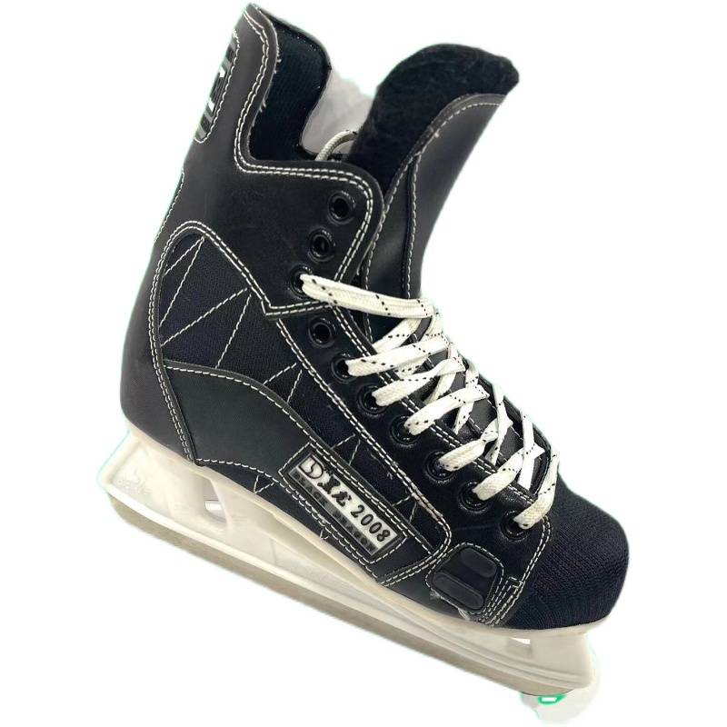 Black Dragon hockey knife, old stock of ice cream shoes, adult primary hockey shoes, ice ice cream shoes