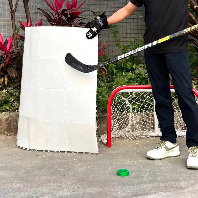 APRX Ice Hockey Training Board Wheel Slip Dipping Ball Practice Simulation Ice Floor Shooting Cushion Home Furnishing Bets Hockest