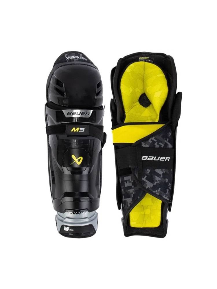 23 New Bauer M3 Ice Hockey Protective Three -piece Bauer Intermediate Youth Adult Breast Break Legs and elbow elbow and elbow