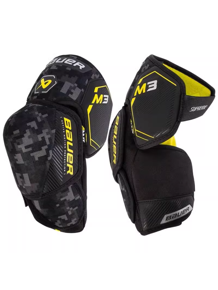 23 New Bauer M3 Ice Hockey Protective Three -piece Bauer Intermediate Youth Adult Breast Break Legs and elbow elbow and elbow