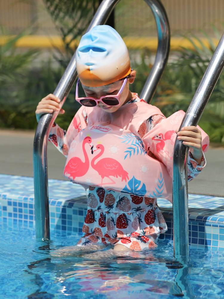 Children's life jacket Swimsuit Professional vest swimming water sleeve floating vest swimming ring equipment