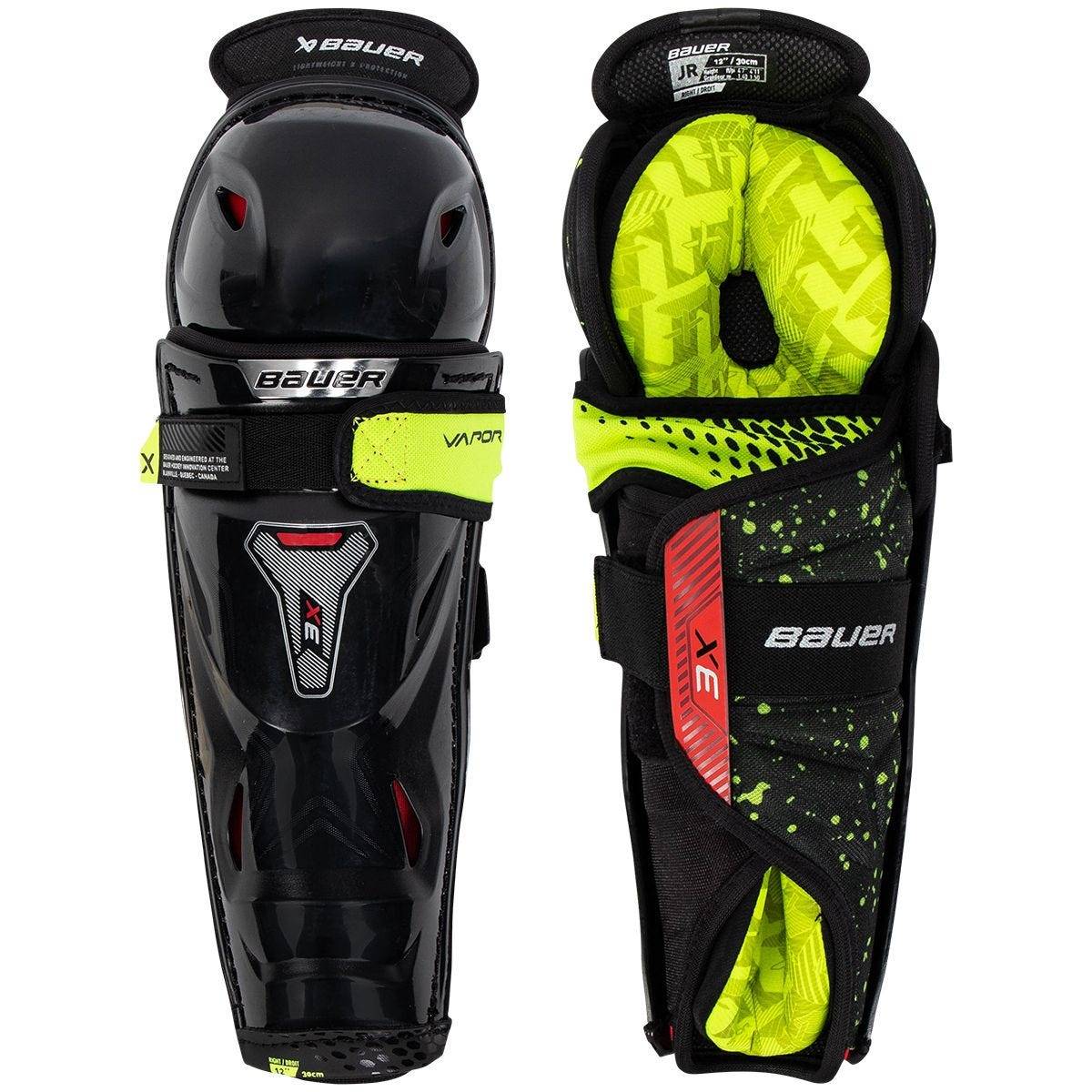 Official Ball Hockey Protective BAUER 3X Youth Adult Ice Hockey Lock Elbow Leg, Elbow Leg, Equipment Set