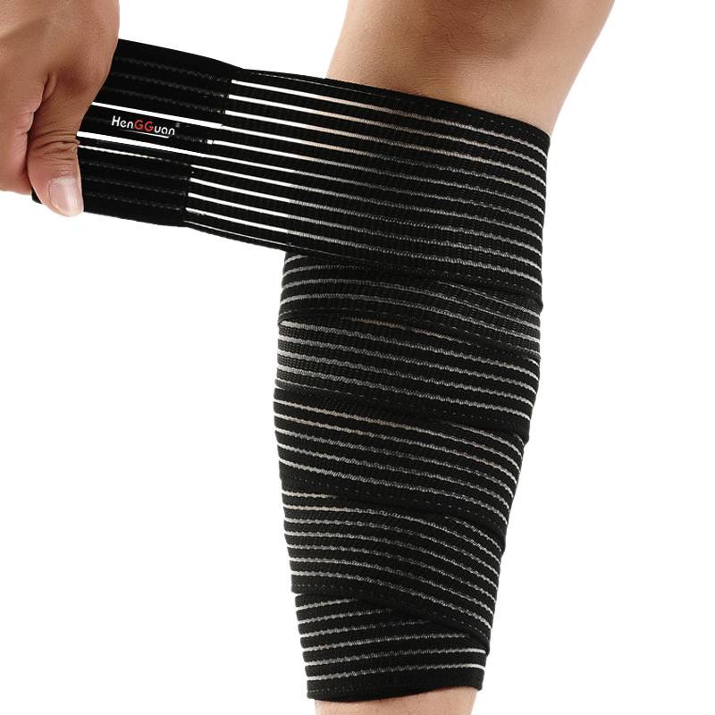 Hengguan elastic bandage movement wound fixed elastic knee pads calf tie the ankle fitness training self -stick