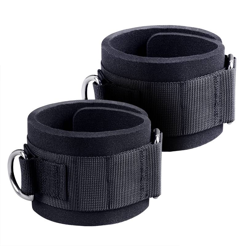 Fitness foot ring tie with ankle buckle leg equipment training hip dragon door frame tension rope accessories to exercise foot cover