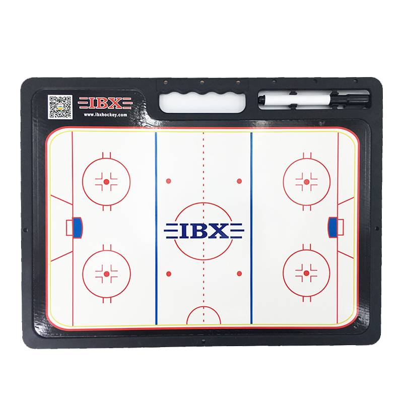 Ice hockey teenager same IBX new ice hockey tactical board coach portable splint tactical board with pen