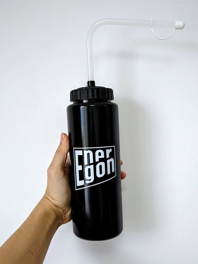 Oho Sports ENERGON Energy Fitness Sports kettle Squeezing the water cup long -mouth ice hockey boxing car