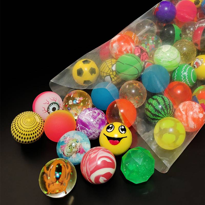 Factory 45mm Plaster Ball Gacha Machine Coin Petuper Special Bouncing Ball Ball Gift Ball Poly Ball Jummer Toy Ball