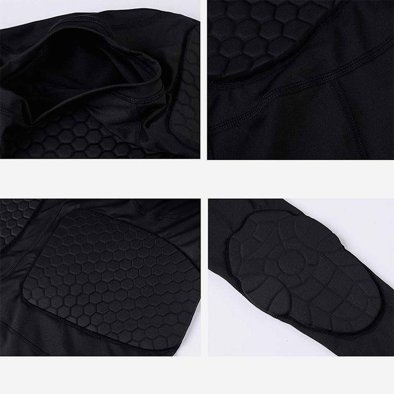 Skiing Ice Jersey Men's Long -sleeved Sports Protector Football goalkeeper goalkeeper, chest protection, waist, elbow, elbow anti -collision clothing protective gear