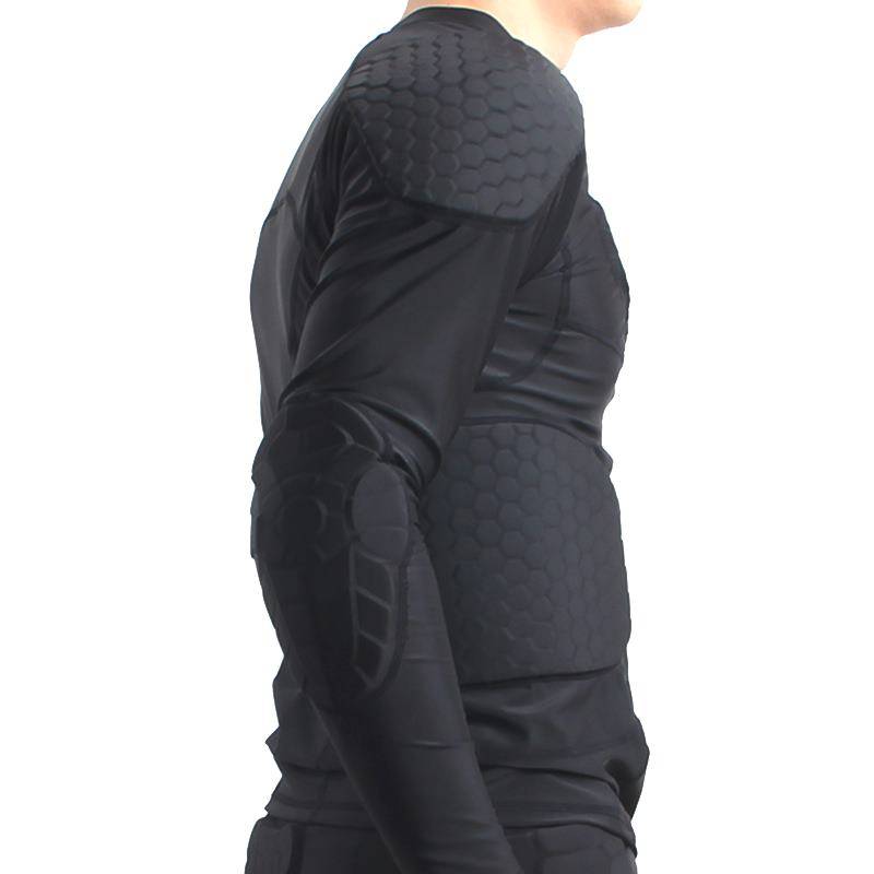 Skiing Ice Jersey Men's Long -sleeved Sports Protector Football goalkeeper goalkeeper, chest protection, waist, elbow, elbow anti -collision clothing protective gear