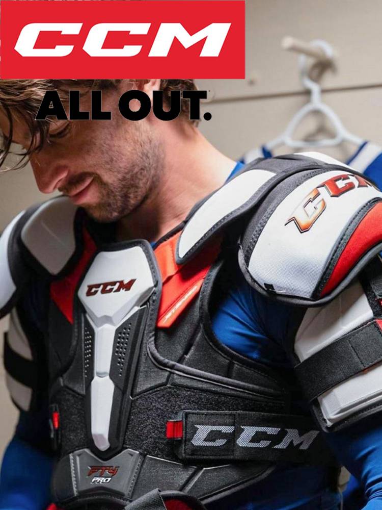 CCM FT4 PRO Ice Hockey Protective chest protection, elbow, legs, leggings, young adult ice hockey training competition professional level