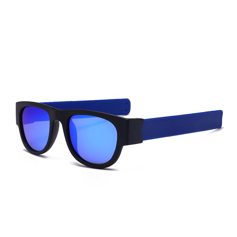 Cycling running color sunglasses folding polarizer Folding sunglasses