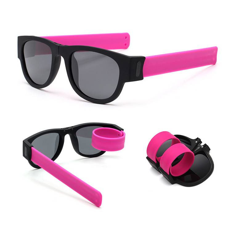 Black frame peach red legs (polarized)
