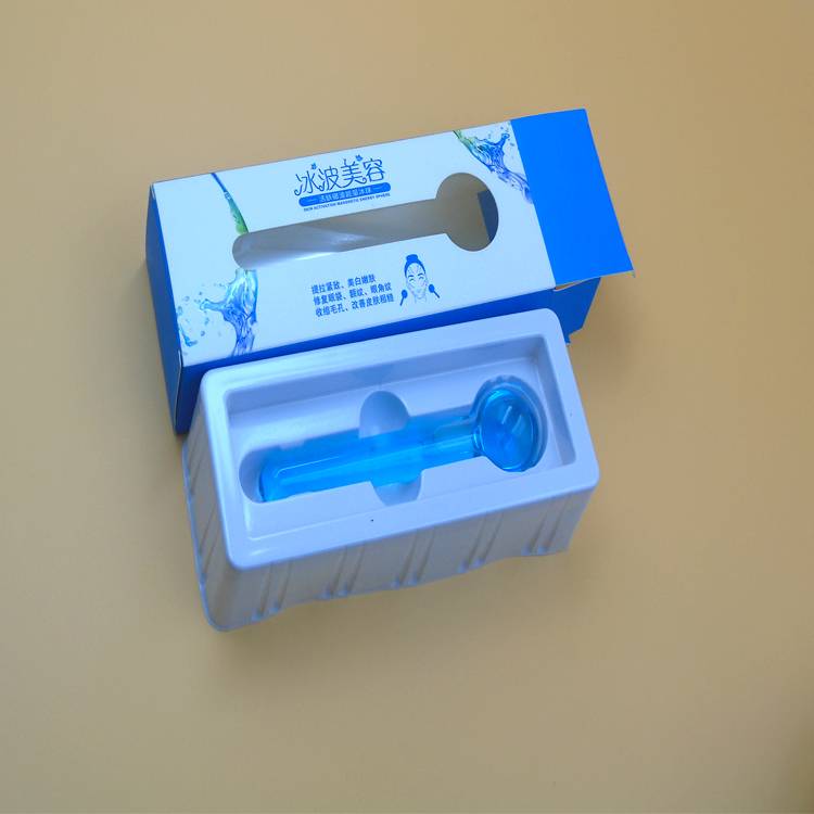 Small blue single -filled installation