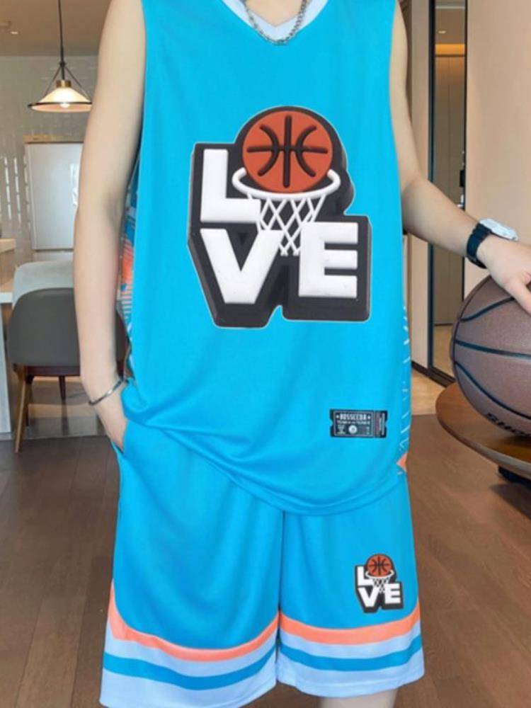 Genuine Jordan Summer Sleepless Ice Slim Boy Boys 13-15 years old junior high school students' sports suits 14 big child speed