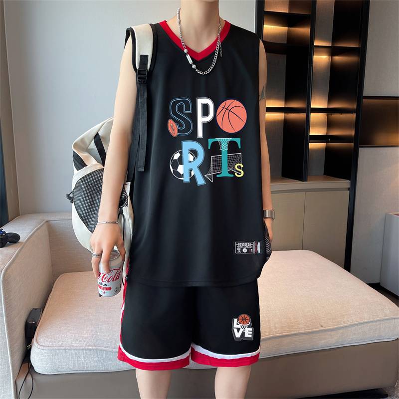 B032 black (top+shorts)