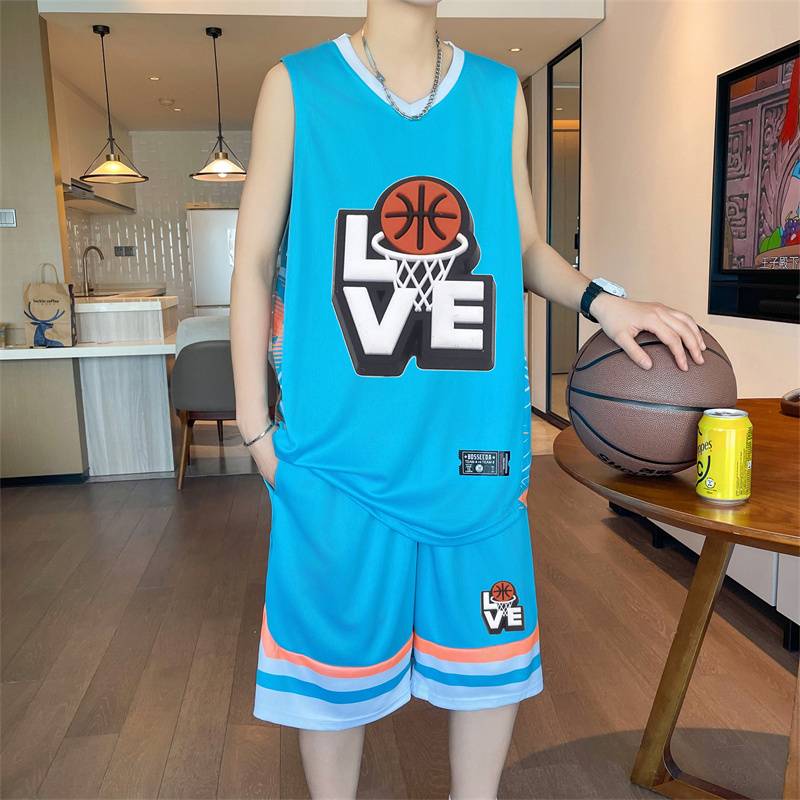 B051 light blue (top+shorts)
