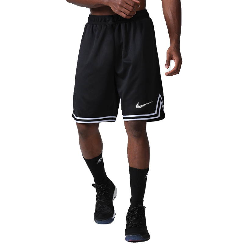 American casual basketball shorts Men's summer ice silk fast dry fitness training running warm -up sports loose pants