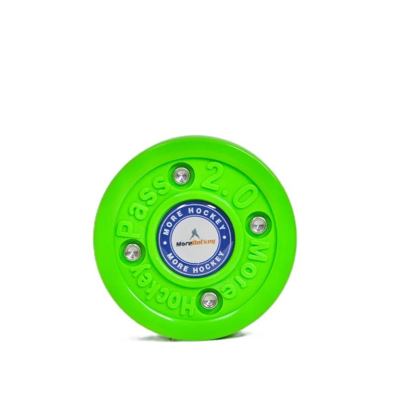 2.0 new version of ice hockey green biscuits training ball training land training ice hockey MoreHockey wheel glide