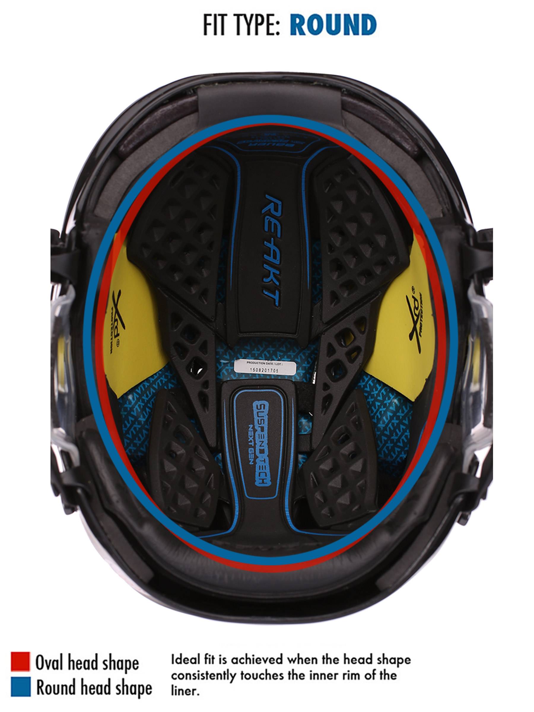 Ice Hockey helmet Ball AKT95 protective adult child and adolescent