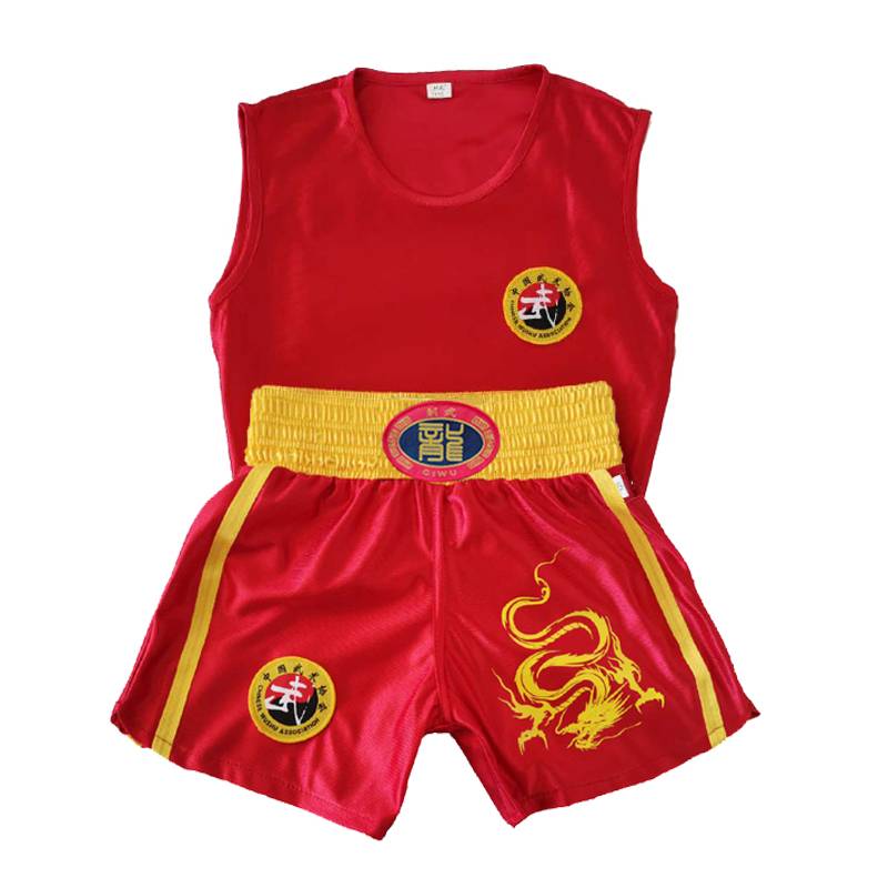 Children's scattered training service adult men and women boxing fighting Muay Thai performance competition custom shorts martial arts suit