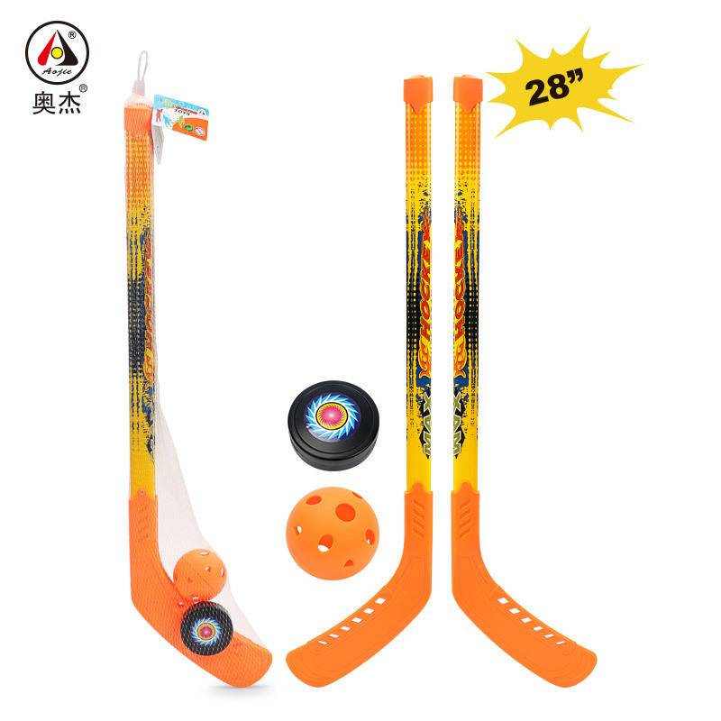 Children's ice hockey hub stick baseball club golf indoor outdoor leisure sports toy set gift