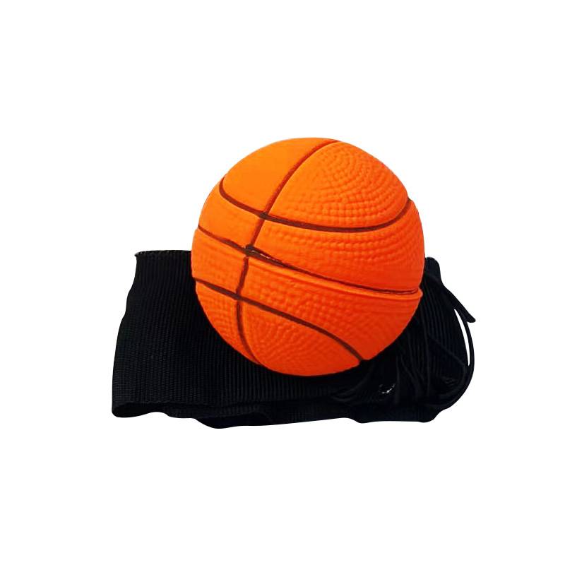 Wrist elastic ball, middle -aged sports exercise, eye and hand to coordinate fitness hand throw magic back outdoor toys