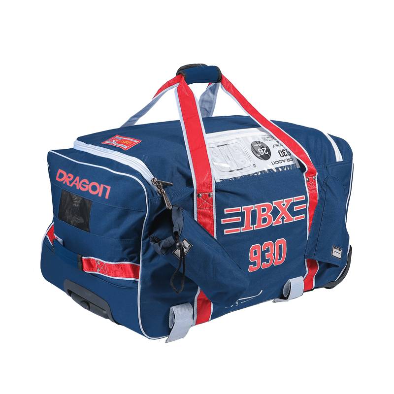 The new ice hockey protective bag IBX 930 ice hockey equipment bag children's adolescent lever strap wheels can be dragged