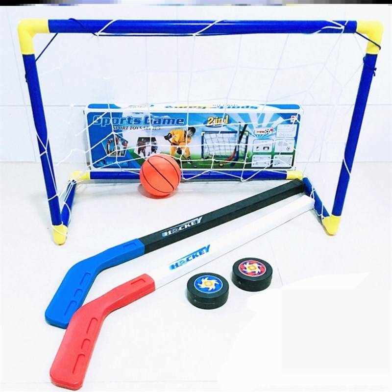 Ice -shaped rod children's dryland hockey club ball sticks elementary school wheel sliding club grass ball rod training stick kindergarten kindergarten