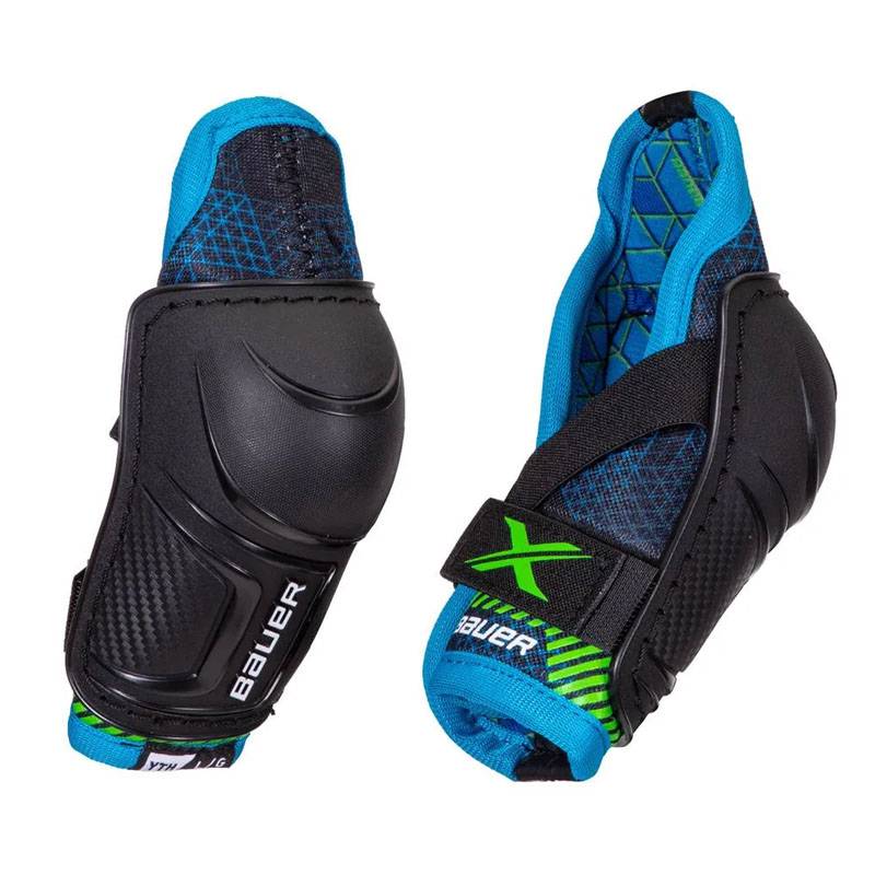 New Bauer X Children's Ice Hockey Protective Set Ball Primary Termid Breast Protective Legs and elbow knee pads three -piece