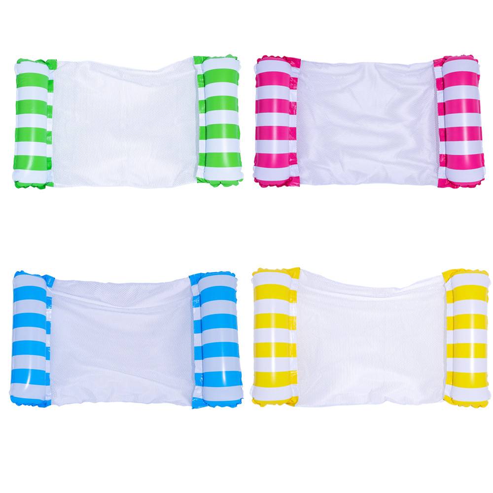 Efrion water striped suspender bed Swimming floating pad folding lounge chair new adult toy explosion spot