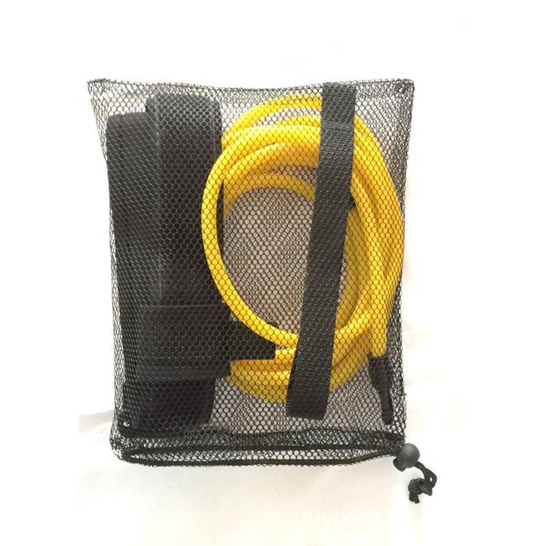 Swimming resistance force training equipment elastic rope swimming training waistband set swimming equipment swimming traction rope
