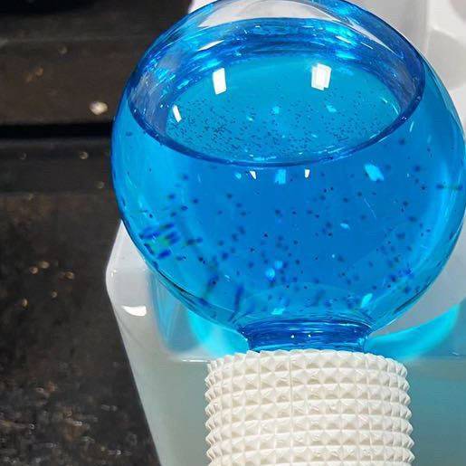 EF one installs glittering blue blue