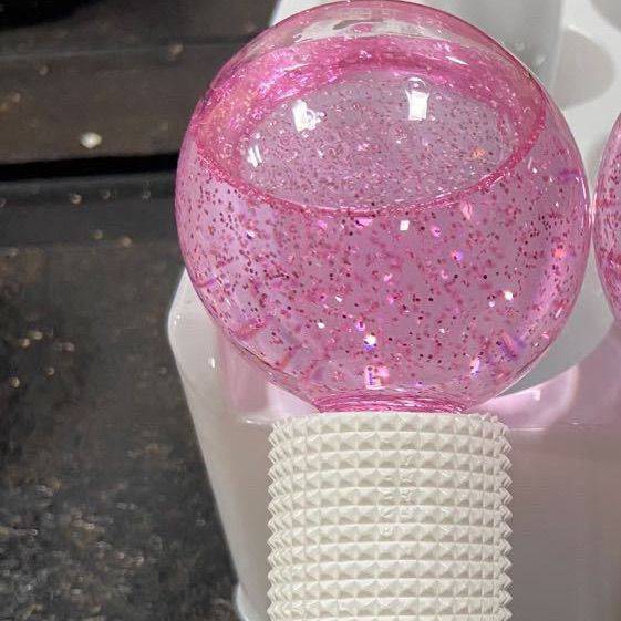 EF one installs glitter pink pink