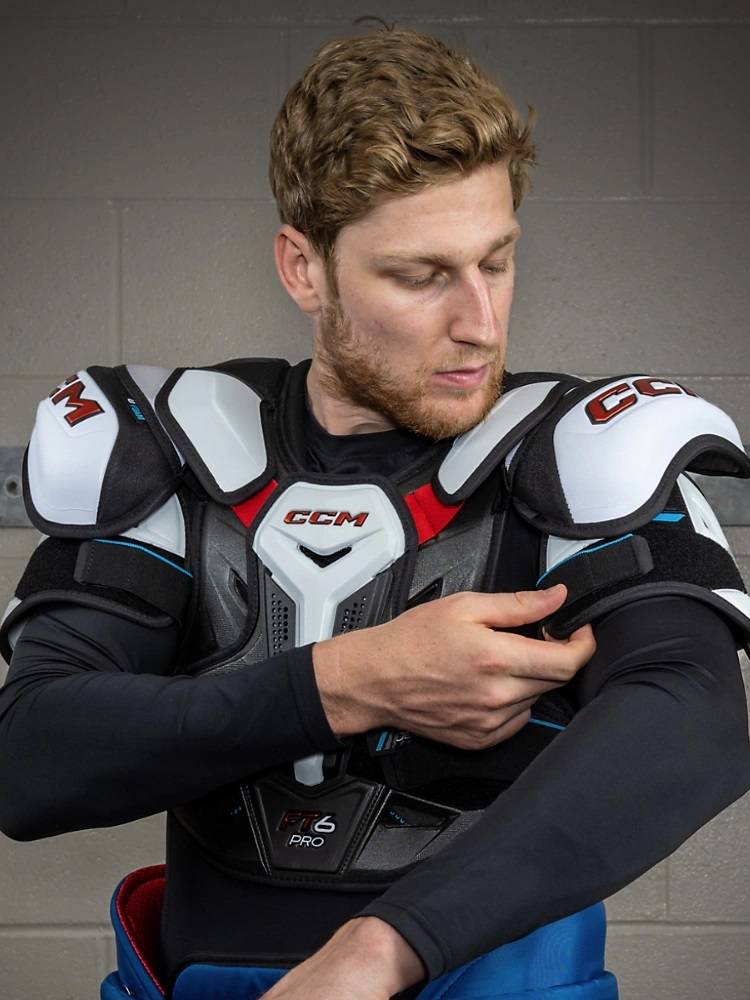 CCM FT6 PRO Ice Hockey Protective Breast Protective Elbow, Leg, Legs Profile Junior Adult Ice Hockey Training Competition Professional Level