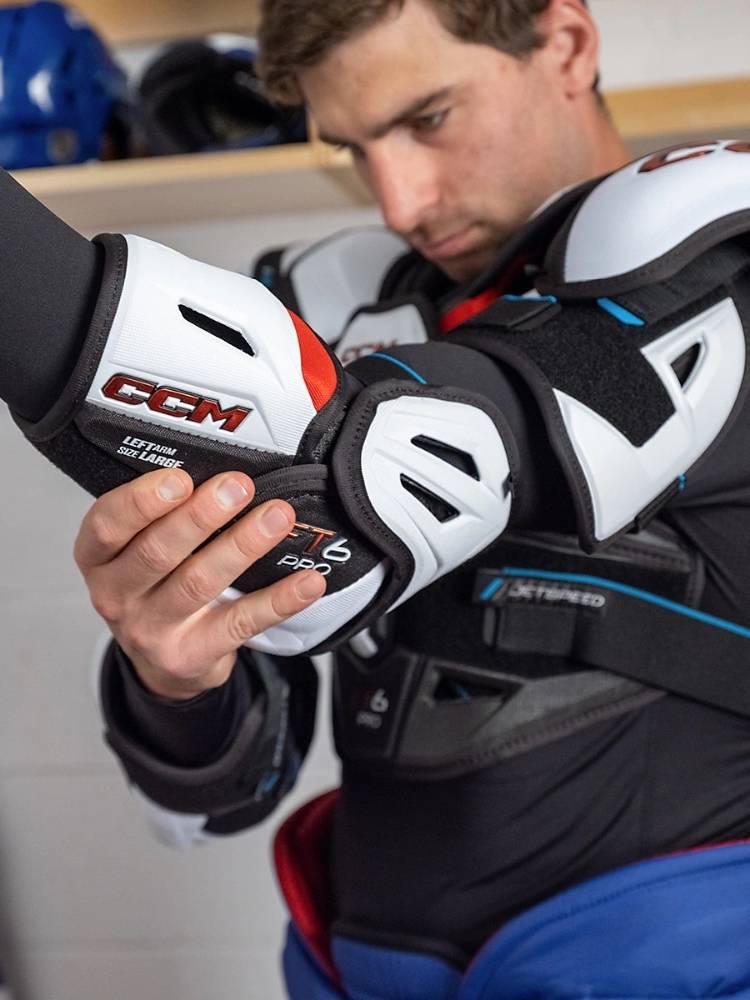 CCM FT6 PRO Ice Hockey Protective Breast Protective Elbow, Leg, Legs Profile Junior Adult Ice Hockey Training Competition Professional Level
