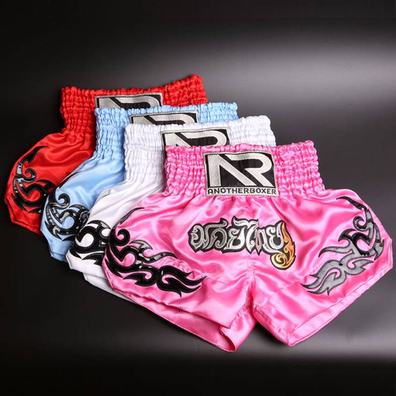 Muay Thai shorts Boxing free fight pants men's and women's clothing comprehensive fighting scattered children's clothing UFC training clothes MMA