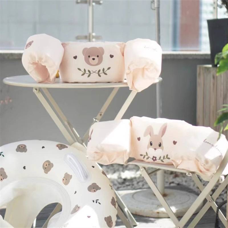 Children's buoyancy vest Baby Beginning Swimming Water Sleeve Bear Big buoyant Big Floating Water Sleeve Bubble Clothing