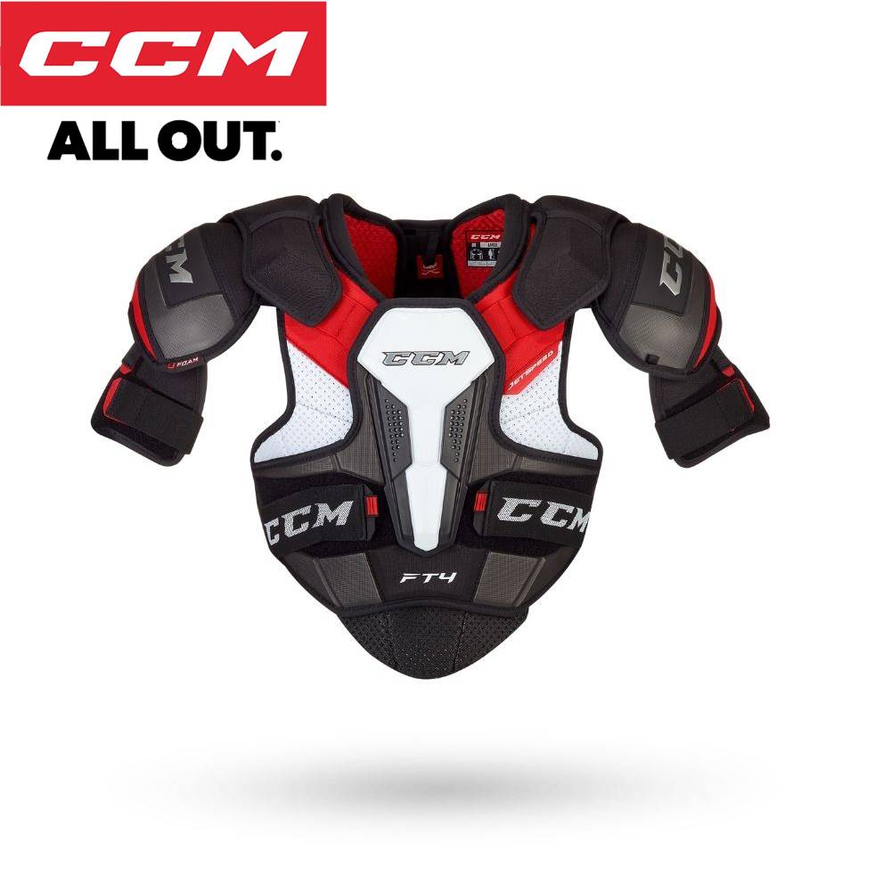 CCM FT4 Ice Hockey Protective Beckles Elbow Protective Elbow Children Ice Hockey Training Competition ice hockey protective FT6 predecessor