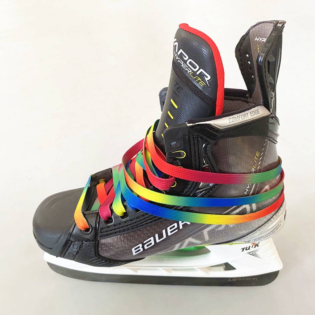 New Rainbow Ice Hockey Shoe Shoes Broots Children Adult Ice Knife Shoes Skating Shoes Skate Shoes Multi -color Shoes