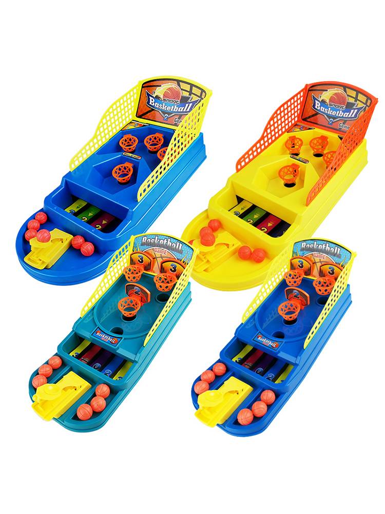 Children's desktop basketball shooting machine game finger pop -up ball 6 -year -old parent -child interactive puzzle thinking training toys