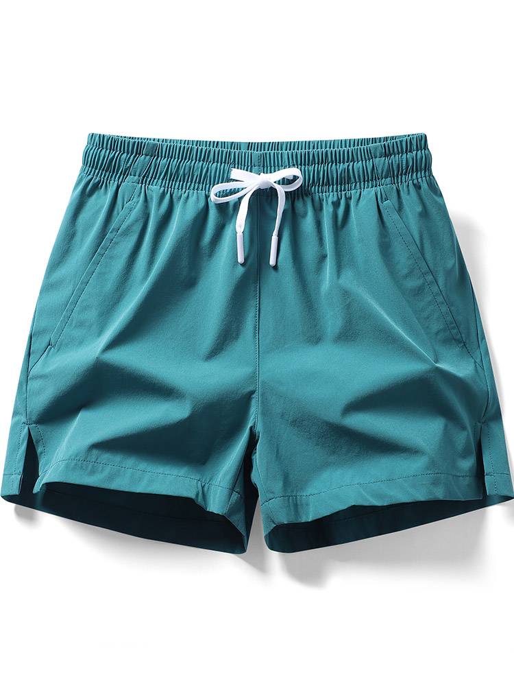 2024 Summer Bingshi Pan Pants Men's Sports Sports Speed Dry Sanch Pants Running Short Pine Straight Basketball Pants Spring