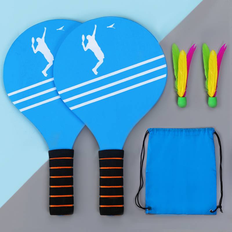 2 racket+2 small ball+storage bag