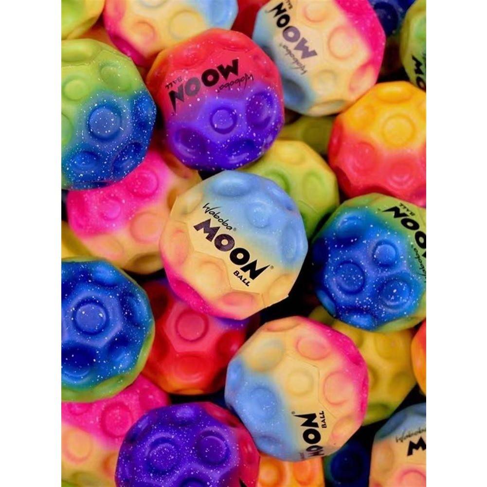 Moonstone Betting Ball Ball Solid Rubber Ball Super Power Balls Non -toxic Environmental Protection PU Ball Development Volume Children's Toys