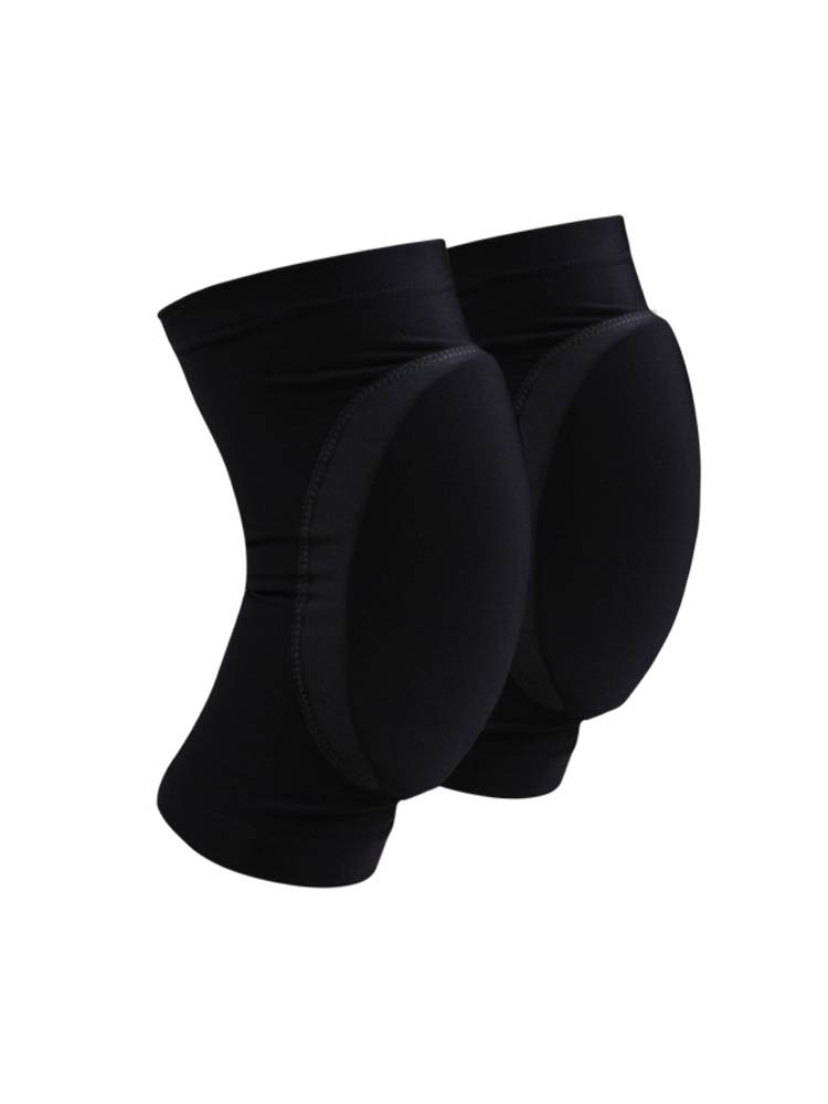Skating knee pads children's pattern skating pads women's warm ice skating sports gear adult invisible skating protective gear