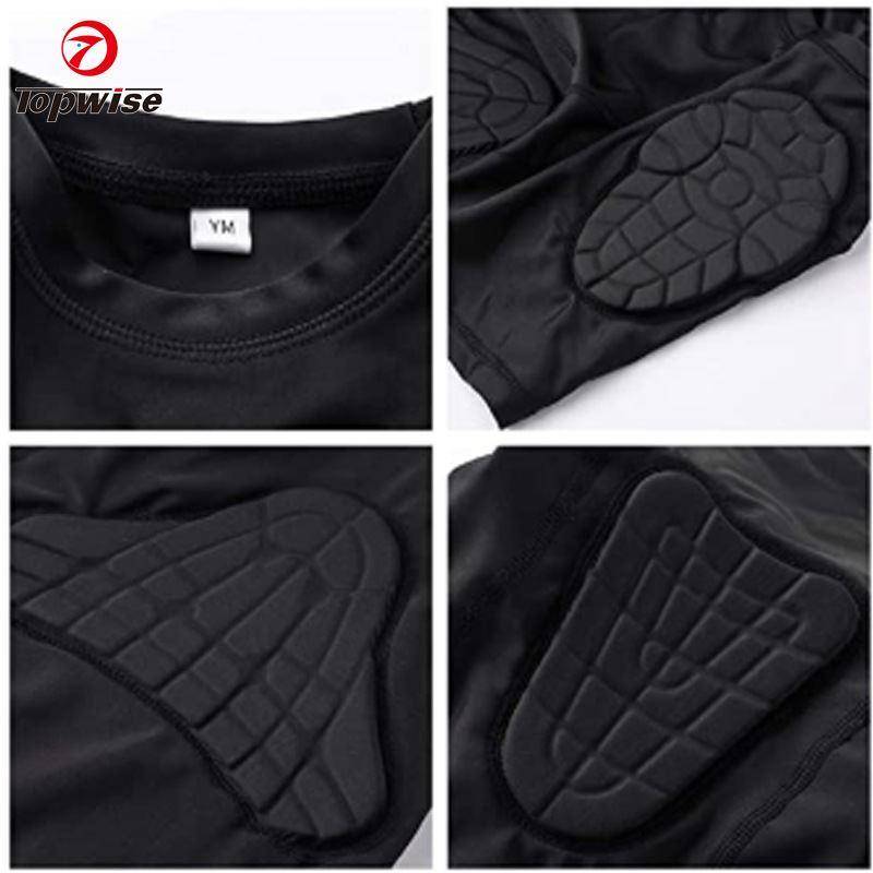 [Large discount] Anti -collision service football goalkeeper goalkeeper goalkeeper long -sleeved sports gear sk to sk to ski rugby