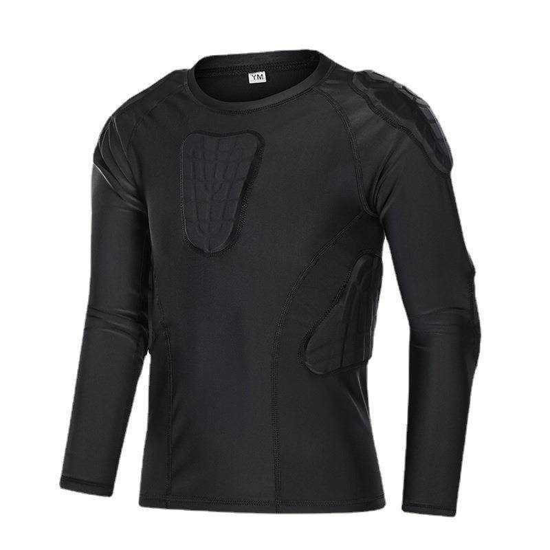 [Large discount] Anti -collision service football goalkeeper goalkeeper goalkeeper long -sleeved sports gear sk to sk to ski rugby